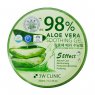 Гель для тела Aloe Vera Soothing Gel 98% 3W CLINIC, 300 гр