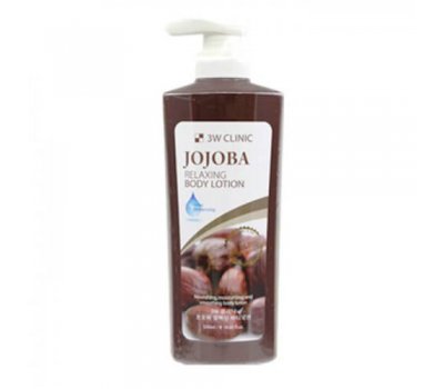 Питательный лосьон для тела с маслом жожоба Relaxing Body lotion 3W CLINIC, 550 мл