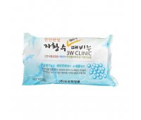 Мыло кусковое для лица и тела с экстрактом Икры Caviar Soap, 3W CLINIC