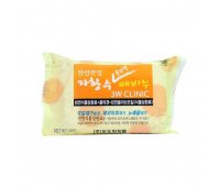 Мыло кусковое для лица и тела с Морским Коллагеном Collagen Soap, 3W CLINIC