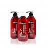Набор для ухода за волосами Red Ginseng Shampoo Aging Treatment 3W CLINIC, 3*500 мл.