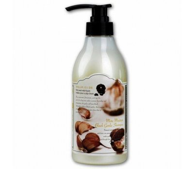Шампунь от выпадения волос с экстрактом черного чеснока More Moisture Black Garlic Shampoo 3W CLINIC, 500 мл