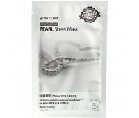 Тканевая маска для лица с жемчугом 3W CLINIC Essential Up Pearl Sheet Mask, 25 мл