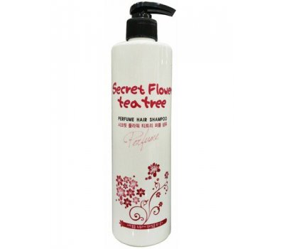 BOSNIC Secret Flower Tea Tree Perfume Shampoo Шампунь для волос, 500 мл