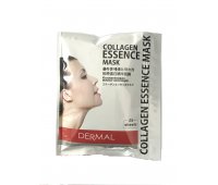 Маска для лица с коллагеном и гиалуроновой кислотой Dermal Collagen Mask, 25 шт