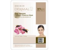 Тканевая маска для лица DERMAL Bee Venom Collagen Essence Mask, 23 гр