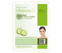 Тканевая маска для лица DERMAL Cucumber Collagen Essence Mask, 23 гр