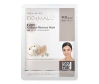 Тканевая маска для лица DERMAL Pearl Collagen Essence Mask, 23 гр