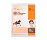 Тканевая маска для лица DERMAL Horse Oil Collagen Essence Mask, 23 гр