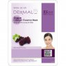 Тканевая маска для лица DERMAL Grape Collagen Essence Mask, 23 гр
