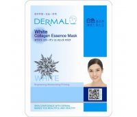 Тканевая маска для лица DERMAL White Collagen Essence Mask, 23 гр