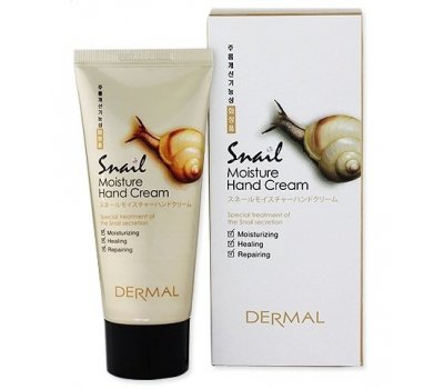 Dermal Snail Moisture Hand Cream Крем для рук с улиточным муцином, 50 мл