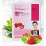 Тканевая маска для лица DERMAL Strawberry Collagen Essence Mask, 23 гр														