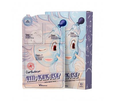Трехступенчатая маска для лица омолаживающая Anti-Aging EGF Aqua Mask Pack Elizavecca