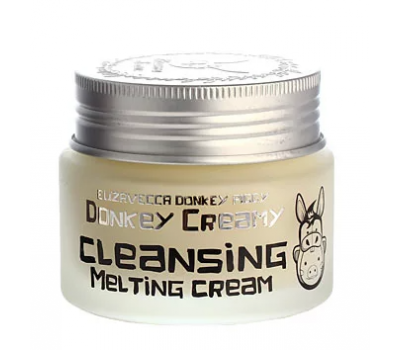 Очищающее крем-масло для снятия макияжа Donkey Creamy Cleansing Melting Cream Elizavecca, 100 мл 