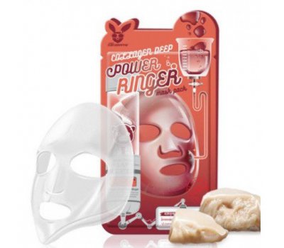 Коллагеновая тканевая маска для лица Collagen Deep Power Ringer Mask Pack Elizavecca
