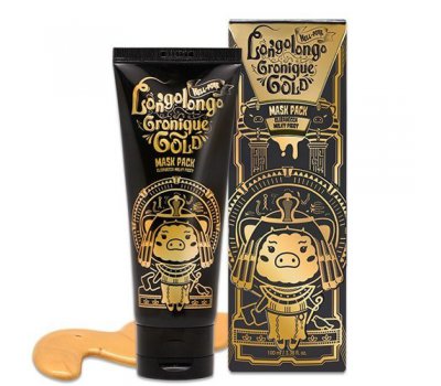 Золотая маска-пленка для лица Hell-Pore longolongo Gronique Gold Mask Pack Elizavecca, 100 мл
