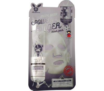 Молочная тканевая маска для лица Milk Deep Power Ringer Mask Pack Elizavecca