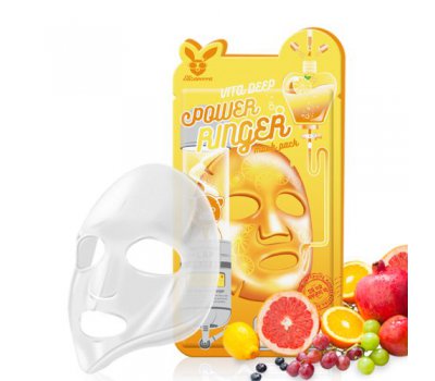 Витаминизированная тканевая маска для лица Vita Deep Power Ringer Mask Pack Elizavecca