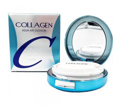 Enough Collagen Aqua Air Cushion SPF50+ PA+++ (21) Тональный кушон с коллагеном, 15 гр