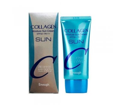 Enough Collagen Moisture Sun Cream SPF50+ PA+++ Увлажняющий солнцезащитный крем с коллагеном, 50 мл
