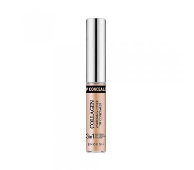Enough Collagen Whitening Cover Tip Concealer тон #02 Консилер с коллагеном, 6.5 мл
