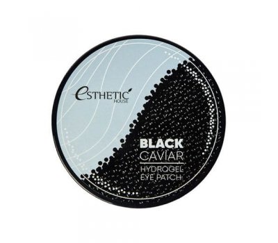 Black Caviar Hydrogel Eye Patch ESTHETIC HOUSE Гидрогелевые патчи для глаз