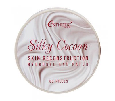 Silky Cocoon Hydrogel Eye Patch ESTHETIC HOUSE Гидрогелевые патчи для глаз с шелком