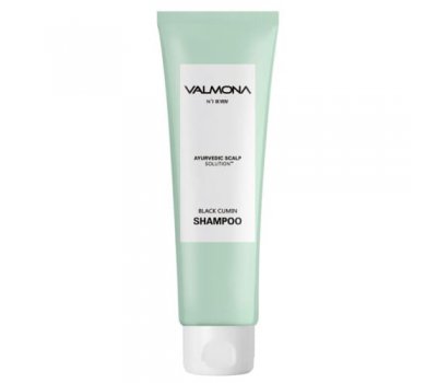 EVAS Valmona Ayurvedic Scalp Solution Black Cumin Shampoo Шампунь для волос Аюрведа, 100 мл