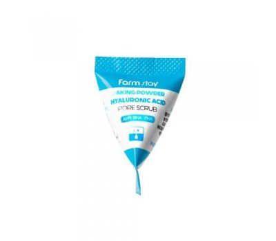 Farm Stay Baking Powder Hyaluronic Acid Pore Scrub Скраб для лица с гиалуроновой кислотой, 7 гр