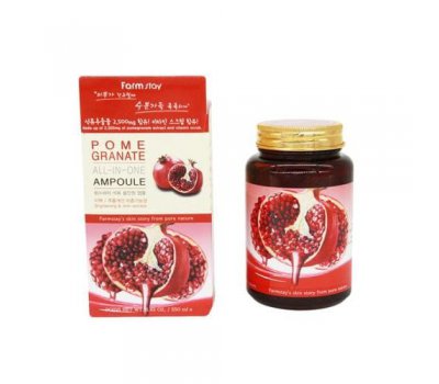 Farm Stay Pomegranate All-In One Ampoule Многофункциональная сыворотка с экстрактом граната, 250 мл