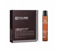 Филлеры для восстановления поврежденных волос Floland Premium Keratin Change Ampoule, 130 мл