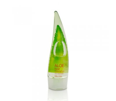 Holika Holika Aloe Cleansing Foam Очищающая пенка для умывания с Алоэ, 55 мл