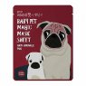 Тканевая маска-мордочка Holika Holika Baby Pet Magic Mask Sheet Anti-wrinkle Pug, 22 мл