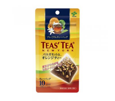 Премиальный травяной чай Tea's Tea New York бергамот и апельсин ITOEN, 10 пак, 20 гр.
