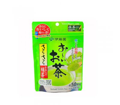 Растворимый зеленый чай с добавлением Матча Instant Green Tea With Matcha ITOEN, 40 гр