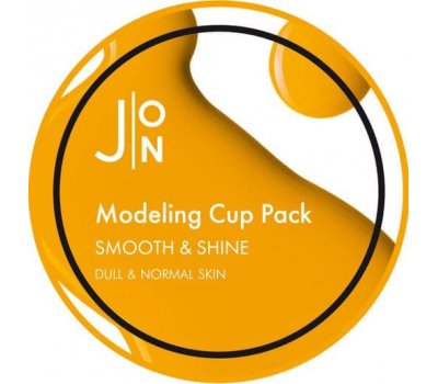 Альгинатная маска гладкость и сияние Smooth & Shine Modeling Cup Pack J:ON