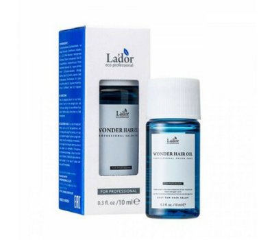 Lador Wonder Hair Oil Увлажняющее масло для восстановления блеска волос Lador Wonder Hair Oil, 10 мл