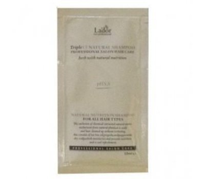 Пробник органического шампуня для волос Triplex Natural Shampoo Lador, 10 мл