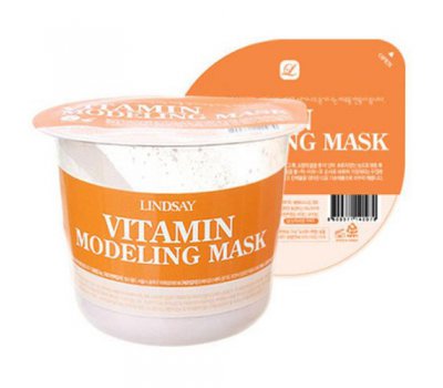 Альгинатная маска с витамином C Vitamin Disposable Modeling Mask Cup Pack 28 гр, Lindsay 