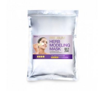Маска альгинатная с лавандой Premium Herb (Lavender) Modeling Mask Pack (Zipper) 1 кг, Lindsay 