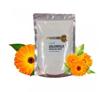 Успокаивающая альгинатная маска с календулой Calendula Modeling Mask Pack Lindsay, 240 гр+ложка-лопатка