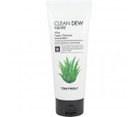 Пенка для умывания с экстрактом алоэ Clean Dew Aloe Foam Cleanser Tony Moly, 180 мл