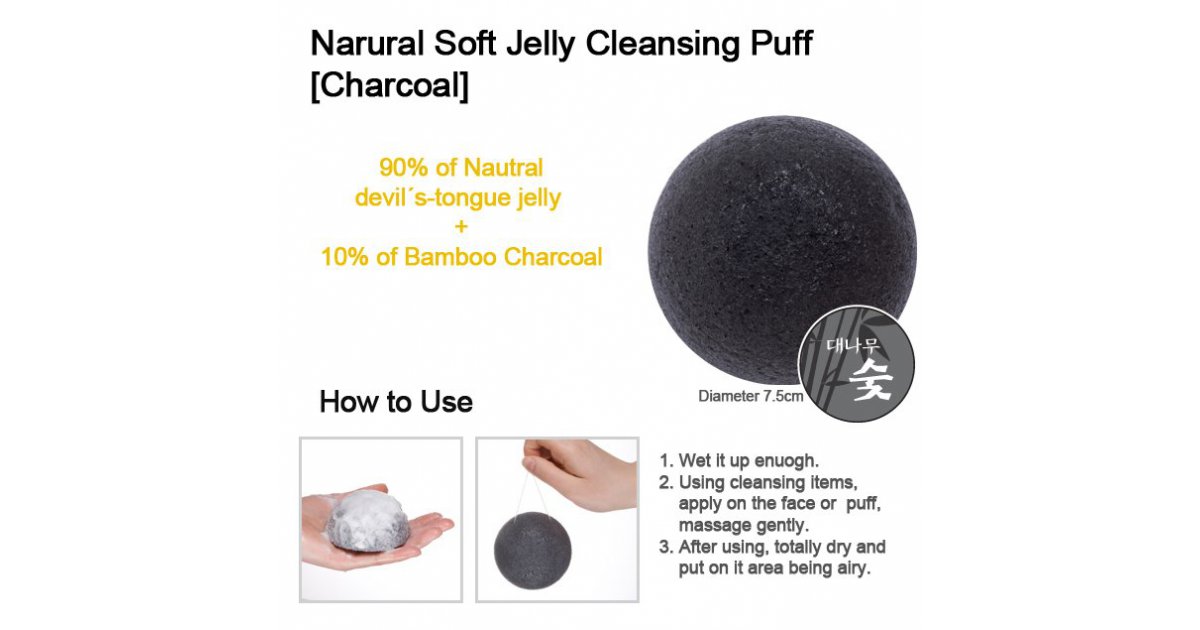 Soft jelly. Спонж Missha Konjac natural Soft Jelly Cleansing Puff Charcoal. Спонж для умывания конняку с древесным углем Missha. Neulii Konjac Soft Cleansing Puff. Klairs gentle Black Cleansing Puff, черный пуфф для умывания.