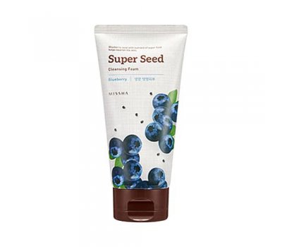 Missha Super Seed Blueberry Cleansing Foam Очищающая пенка для умывания, 150 мл