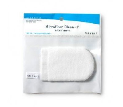 Missha Microfiber Clean-T Очищающая варежка для лица