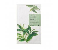 Тканевая маска для лица с экстрактом зелёного чая Joyful Time Essence Mask Green Tea MIZON