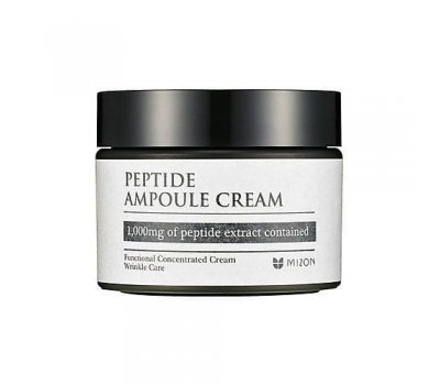 Пептидный крем для лица Peptide Ampoule Cream MIZON, 50 мл