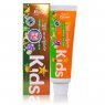 Детская гелевая зубная паста с ярким тропическим вкусом Mukunghwa Kizcare Kids, 75 гр