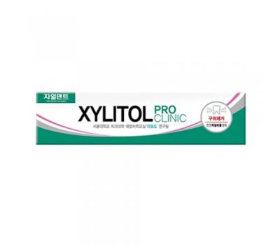 Mukunghwa Xylitol/ Pro Clinic Зубная паста c экстрактами трав для укрепления эмали (коробка), 130 гр Mukunghwa Xylitol/ Pro Clinic Зубная паста c экстрактами трав для укрепления эмали (коробка), 130 гр